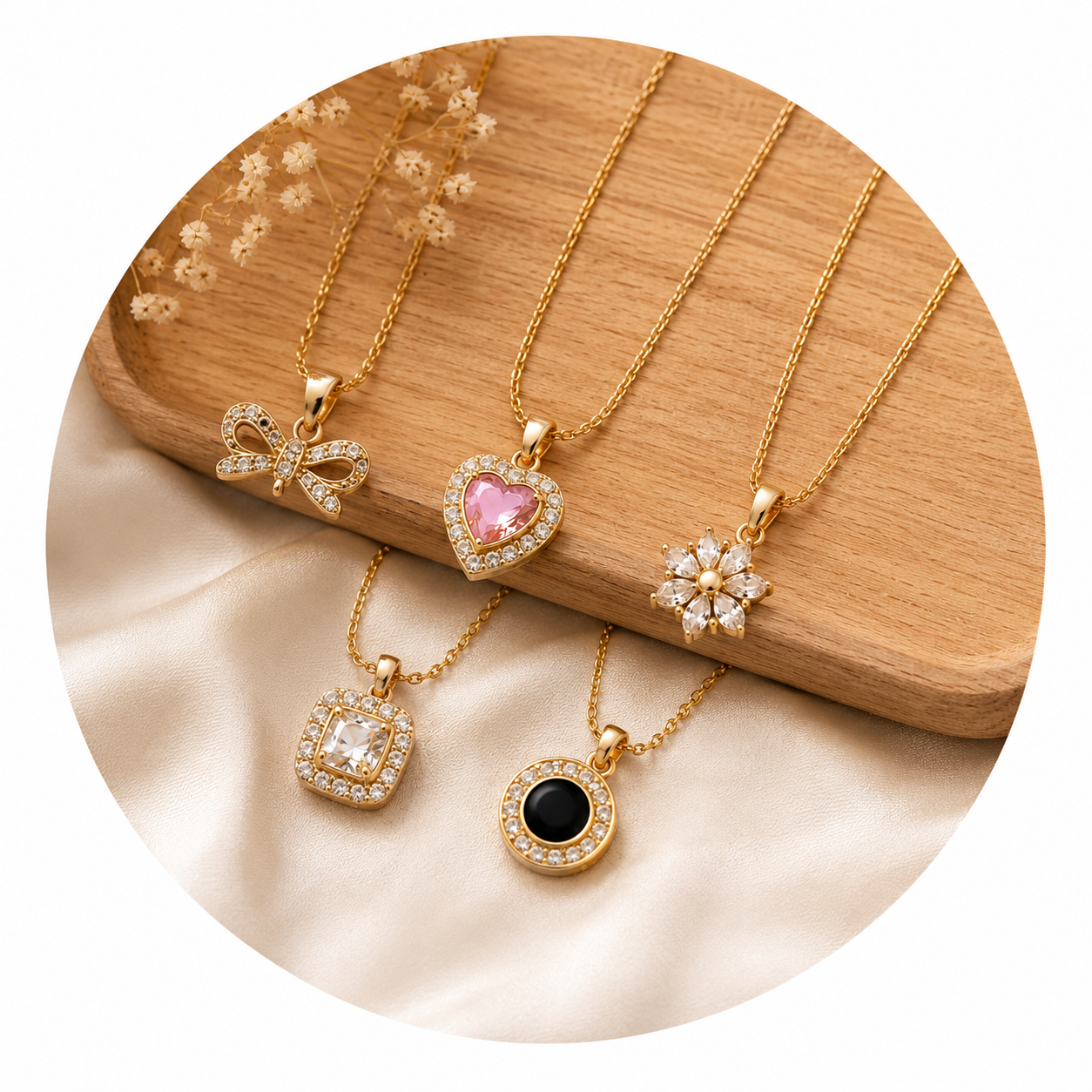 Anti-Tarnish Pendents