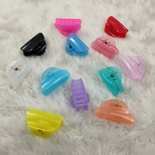 Jelly Hair Claw – Pack of 12 Pcs | Wholesale Price ₹60