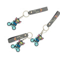 Tom & Jerry Bicycle Keychain.
