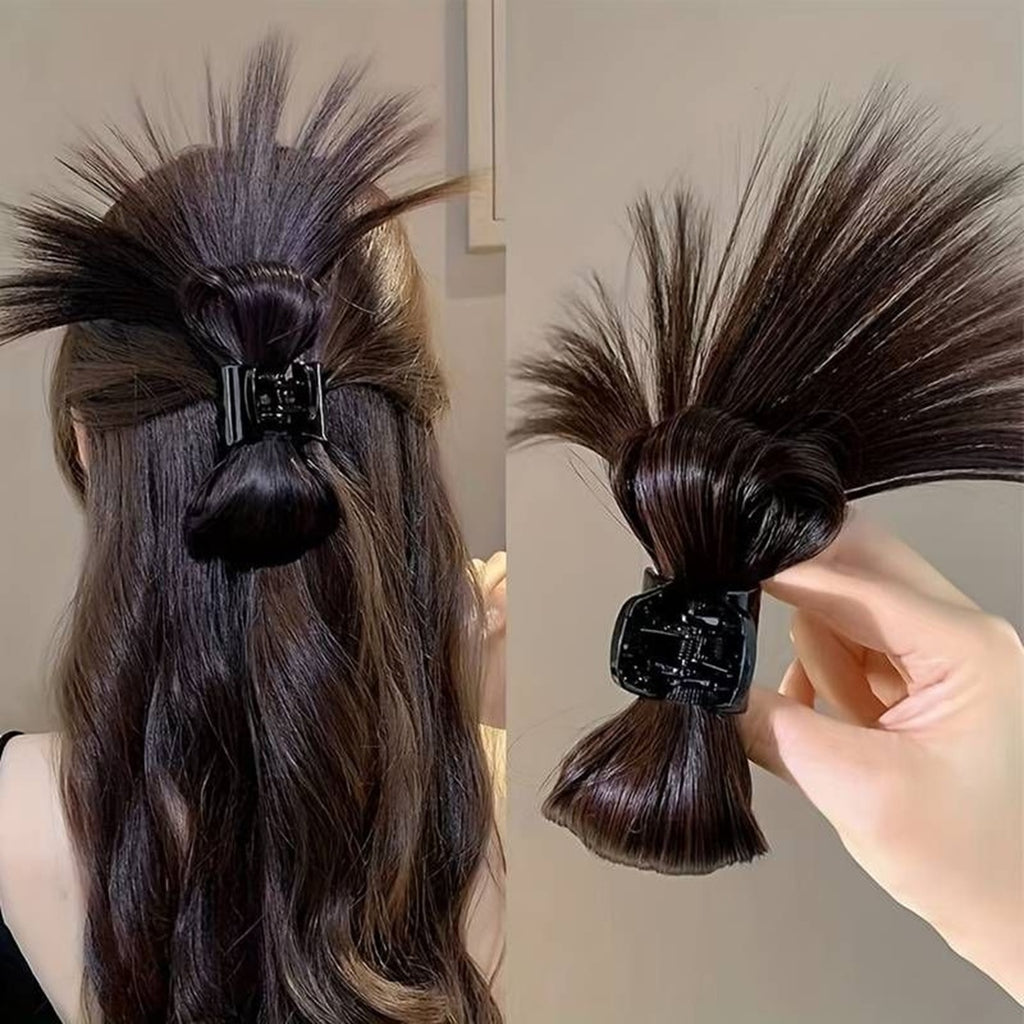 Dark Brown Hair Styling Claw with Bow – Premium Hair Accessory | Wholesale Price ₹120 per Piece