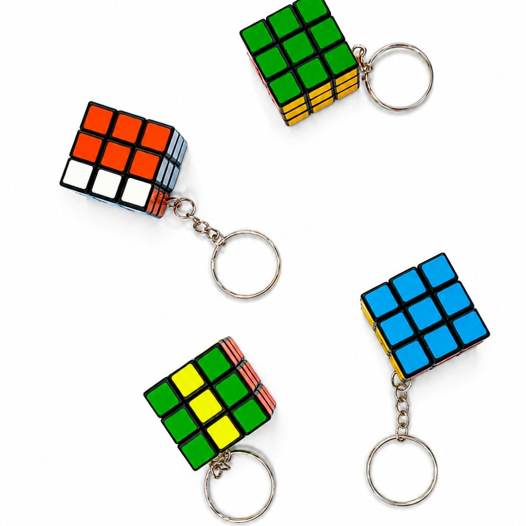 Mini Rubik’s Cube Keychains