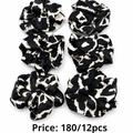ZEBRA PRINT SCRUNCHIES