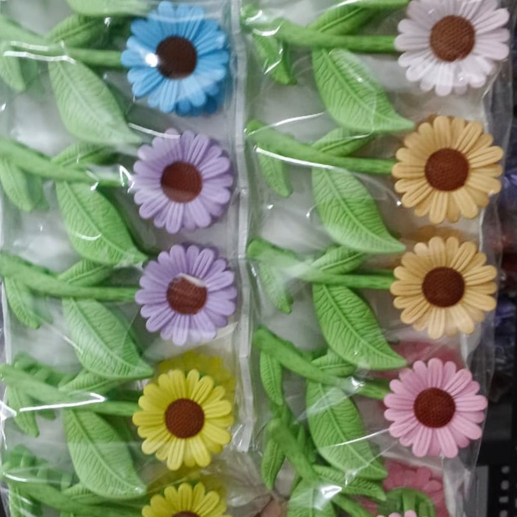 Sunflower matt claw clip