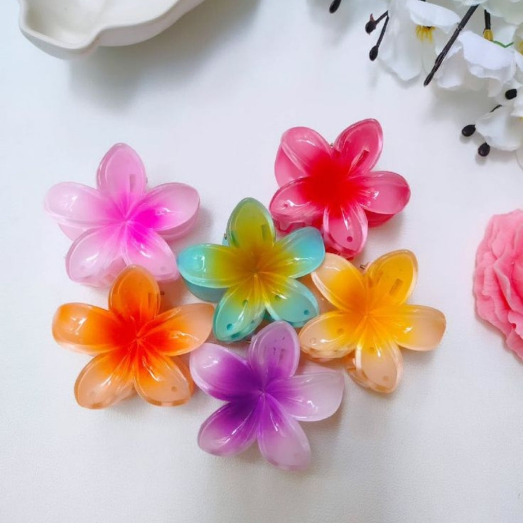 Resin flower medium size