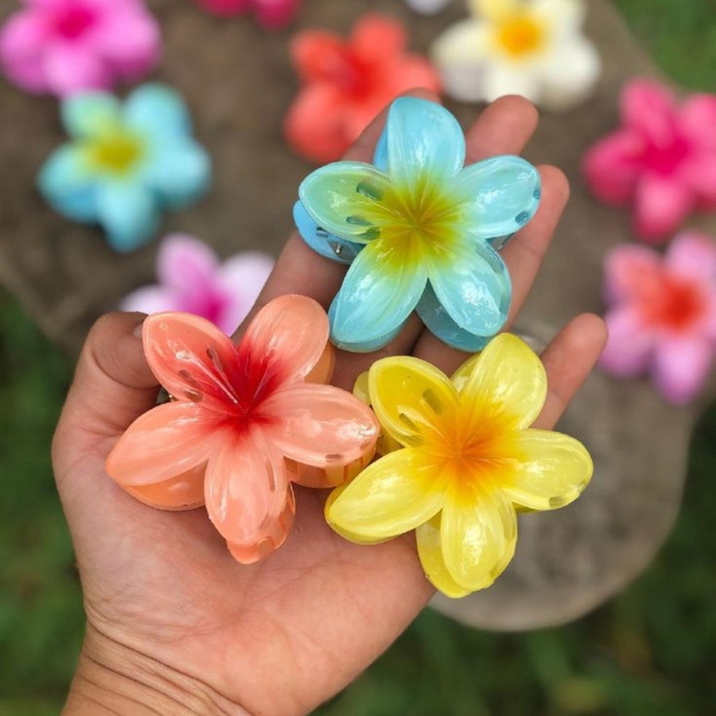 Resin flower medium size