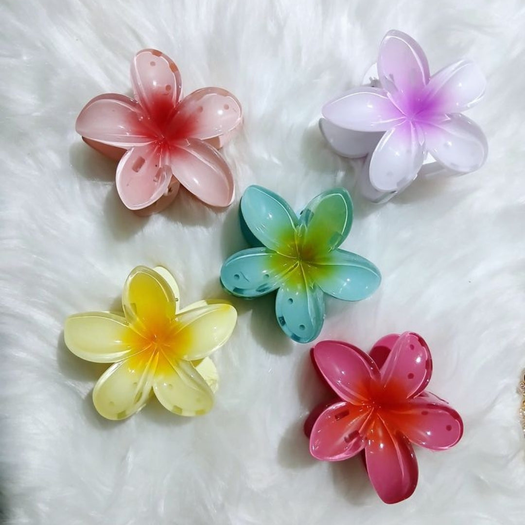 Resin flower medium size
