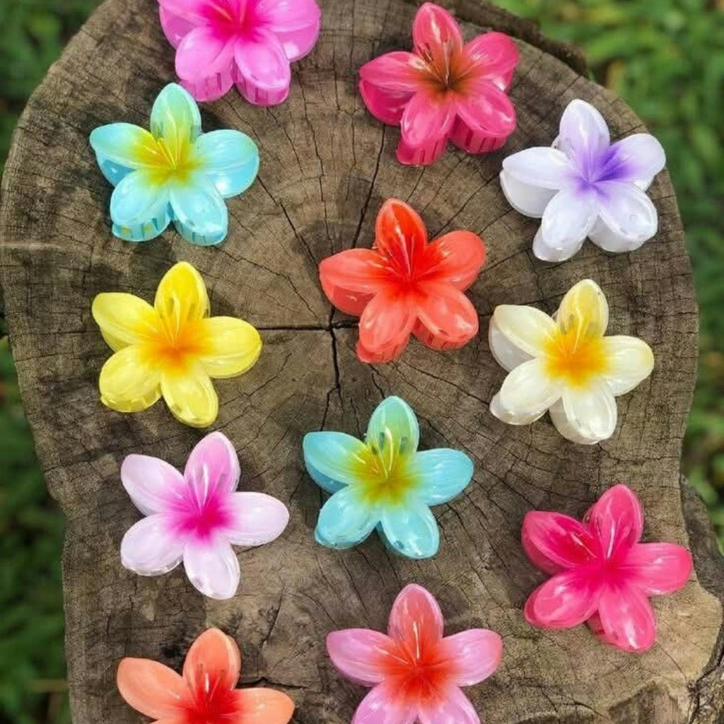 Resin flower medium size