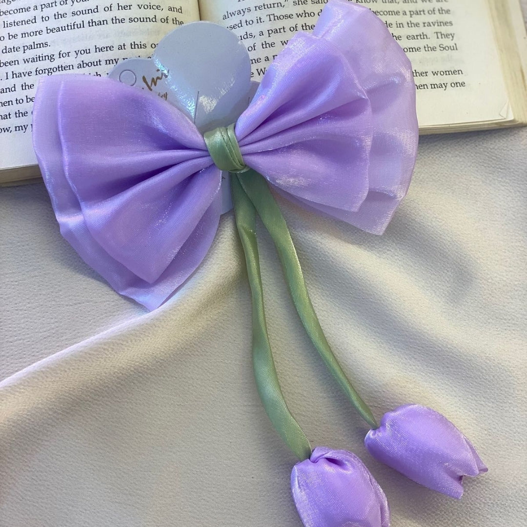 Tulip scrunchies
