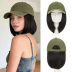 Black 360 Bob Hair Attach Cap – Premium Hair Extension Cap | Wholesale Price ₹360 per Piece