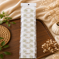 Premium White Pearl Flower Earrings – 10 Pairs | Wholesale Price ₹360 (Pack of 10 Pairs)