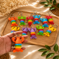 Colorful Lobster Keychain Pack of 12 Pcs – Cute Kids Keychain | Wholesale Price ₹240