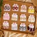 Kids Korean Eleganter Hair Clips – 2 Pair Set | 24 Pcs