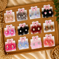Kids Korean Eleganter Hair Clips – 2 Pair Set | 24 Pcs