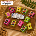 UNO Card Keychain Pack of 12 Pcs – Mini Playing Cards Key Ring | Wholesale Price ₹360 per Dozen
