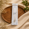 Stainless Steel Flower Pendant Necklace Pack of 3 Pcs | ₹360/Pack