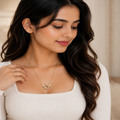 Stainless Steel Pearl Angel Necklace | Pack of 3 Pcs | Wholesale ₹360