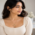 Premium Stainless Steel Crystal Heart Necklace – Pack of 3 Pcs | Wholesale Price ₹360