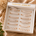 Anti Tarnish Pearl Kada Bracelet – Pack of 12 Pcs | Wholesale Price ₹1180/Dozen