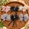 Elegant Designer Bow Hair Clips – Pack of 6 Pcs | Wholesale Price ₹240