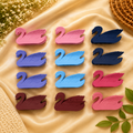 Swan Shape Hair Claw Clips Pack of 12 Pcs | Wholesale Price ₹240