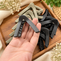 Matte Hair Clutcher Pack of 12 Pcs – Strong Grip Hair Claw | Wholesale Price ₹192per Dozen
