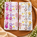 Star Design Hair Clips Pack of 12 Cards – Glittery Star Hair Accessories | Wholesale Price ₹360 per Dozen