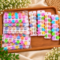 Kids Colourful Flower & Bow Hair Clips – 12 Cards / 144 Pcs | Wholesale Price ₹360
