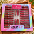 GlamTone Color Bite Liquid Lipstick Pack – 24 Pcs | Wholesale Price ₹720