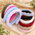 Fuzzy Winter Headband Pack of 12 Pcs – Soft Plush Hair Band | Wholesale Price ₹480 per Dozen