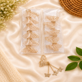 🦋 Butterfly Design Metal Hair Clips Pack of 12 | Wholesale Price ₹540