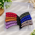 ✨ Stylish Rhinestone Banana Hair Clips Pack of 12 Pcs | Wholesale Price ₹480