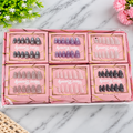 💅 Beautiful Artificial Nails Pack of 12 Boxes | Wholesale Price ₹720