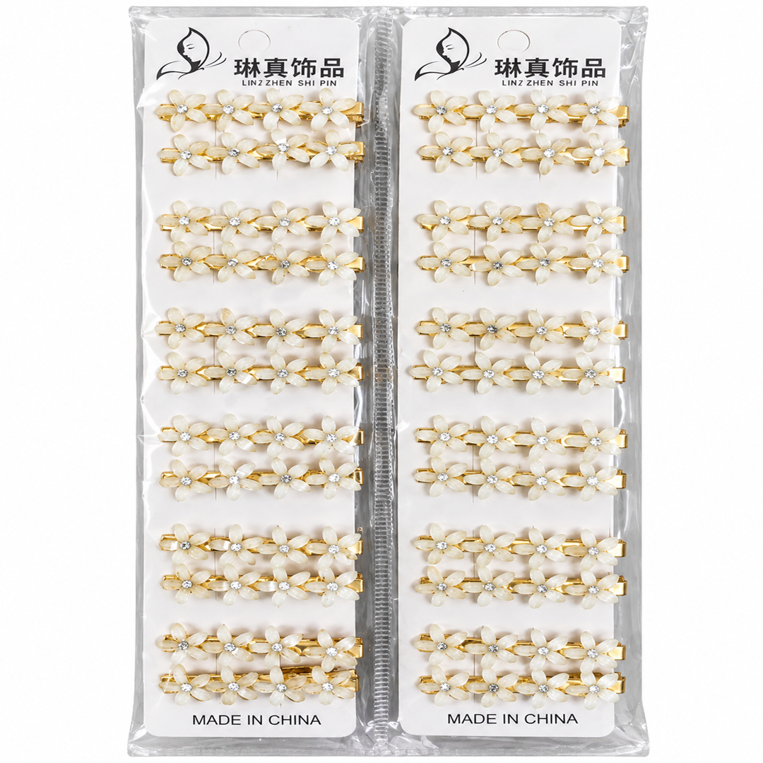 🎀 Stylish Fancy Hair Clips Combo Pack of 24 Pcs | Assorted Designer Hair Accessories | Wholesale Price ₹240
