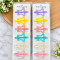 🎀 Stylish Star Shape Hair Clips Combo Pack of 12 Pcs | Colourful Fancy Hair Accessories | Wholesale Price ₹180