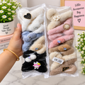 Fancy Fur Clutcher Hair Clips – 540 Per Dozen | 12 Pieces Pack