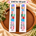 Cute Cartoon Kids Hair Clips – 20 Pair Pack | Wholesale Price ₹240