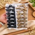 Coffee Matte Hair Claw Clips – Pack of 12 Pcs | Premium Hair Accessories | Wholesale Price ₹180 per Dozen