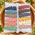Premium Spiral Design Hair Claw Clip Pack of 12 Pcs – Matte Pastel Colours | Wholesale Price ₹360 per Dozen