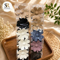 Flower Hair Clutcher Pack of 12 Pcs – Premium Daisy Hair Claw Clips | Wholesale Price ₹240 per Dozen