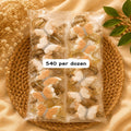 Butterfly Fabric Hair Clutcher Pack of 12 Pcs – Premium Embroidered Butterfly Hair Claw Clip | Wholesale Price ₹540 per Dozen