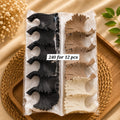 Shell Hair Clutcher Pack of 12 Pcs – Premium Matte Hair Claw Clip | Wholesale Price ₹240 per Dozen