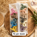 Mini Matte Bow Hair Claw Clip – Pack of 12 Pcs | Premium Korean Design | Wholesale Price ₹96 Per Dozen