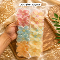 Large Daisy Flower Hair Claw Clip – Pack of 12 Pcs | Premium Korean Design | Wholesale Price ₹320 Per Dozen