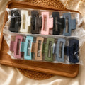 Small Rectangular Hair Clutcher Pack of 12 Pcs – Wholesale ₹96/Dozen