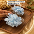 Rose Flower Clutcher – Stylish Floral Hair Claw Clip random colours 480 per dozen