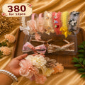 Luxury Hanging Fur & Stone Work Hair Bands – ₹380 Per Dozen