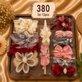 Luxury Hanging Fur & Stone Work Hair Bands – ₹380 Per Dozen