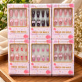 **Korean Press On Nails Pack of 12 Pcs – Trendy Nail Set | Wholesale Price ₹540 per Dozen**