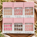 **Korean Press On Nails Pack of 12 Pcs – Trendy Nail Set | Wholesale Price ₹480 per Dozen**