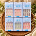 **Korean Press On Nails Pack of 12 Pcs – Trendy Nail Set | Wholesale Price ₹480 per Dozen**
